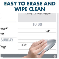 Quartet Dry Erase Board,14" H,Glass Surface GI8511