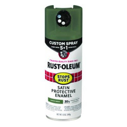Rust-Oleum® PAINT,5IN1 SPR,12OZ,GN 383421