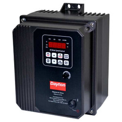 Dayton Variable Frequency Drive,3 hp,240V AC 13E652