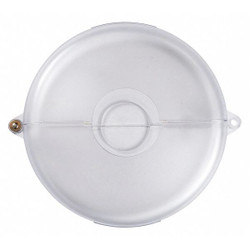 Brady Gate Valve Lockout,Clear,10-1/2" L 145584