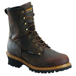 Carolina Shoe Logger Boot,EEEE,9,Brown,PR CA9821