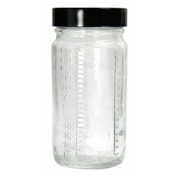 Qorpak Bottle,102 mm H,Clear,51 mm Dia,PK24 GLC-01499