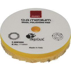Yellow Wool Polishing Pad, Precision Pro Medium - 80mm 9.NW80M
