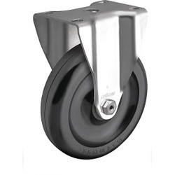 Colson Plate Caster,Rigid,Polyolefin,4 1/8"H 2.03308.52