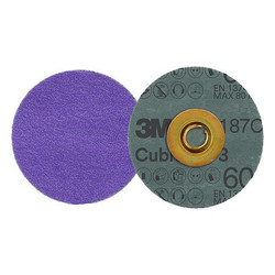 3m Cubitron Quick-Change Disc,Ceramic,PK50 7100332837