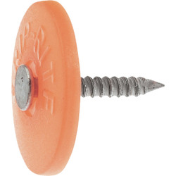 Do it Best 1-1/2 In. 12 ga Electrogalvanized Cap Nails (2000 Ct., 8 Lb.)