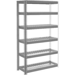 Global Industrial 6 Shelf Heavy Duty Boltless Shelving Add On 36""W x 24""D x 84