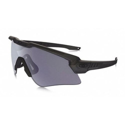 Oakley Safety Glasses, Gray, Anti-Fog, Black OO9296-04