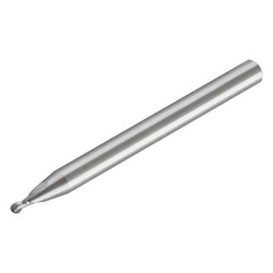 Micro 100 Ball End Mill,Single End,1.00mm,Carbide BMSM-010-2X