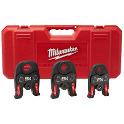 Milwaukee Tool Press Jaw Kit,1/2 in to 1 in Pipe 49-16-2696