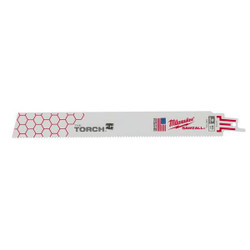 Milwaukee Tool ReciproSawBlade,L:9",TPI:10,PK25 48-00-8713