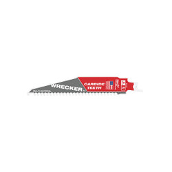 Milwaukee Tool ReciproSawBlade,L:6",TPI:6,Tapered 48-00-5241