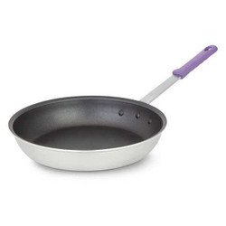 Vollrath Fry Pan,12 in Dia,Aluminum T401280