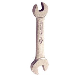 Ampco Safety Tools Open End Wrench,Strt,6-7/8",AlumnmBrz WO-17X19
