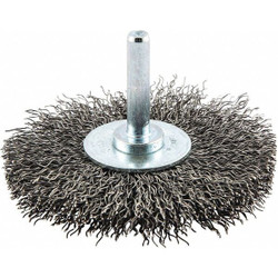 Manufacturer Varies Wire Wheel Brush,0.0118" dia. Wire 66254443308