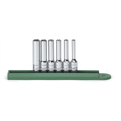 Kd Tools Deep Xtrnal Torx Socket Set,1/4"Dr,6pcs. 80322