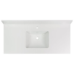 Cahaba Vanity Top w/Ceramic Basin,49 x 22 in CAVT49MF