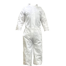 Condor Collared Coveralls,XL,White,Bulk,PK25 817LD0