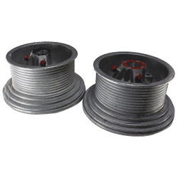 American Garage Door Supply Cable Drum, Aluminum, 3 5/8 in L, PK2 5250-54S