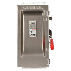 Siemens SafetySwitch, Fuse, 30A, 304 StainSteel HF221S