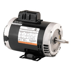 U.S. Motors Motor,1 1/2 HP,56J Frame,Single Phase EU1502B