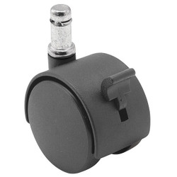 Shepherd Hardware Stem Caster,2"dia,Nylon,75lb PTW50223BK-B