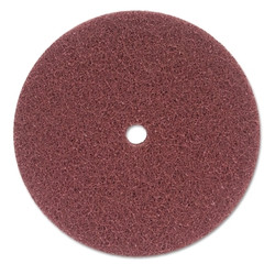 High Strength Buffing Disc, 8 in x 1/2 in, Very Fine, Aluminum Oxide, 3600 rpm, Maroon