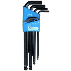 Ball-Hex-L™ Key Set, Hex Ball, Metric, 9 Pc