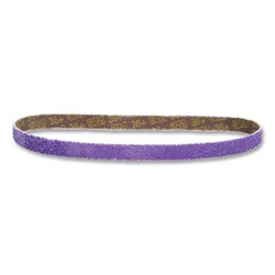 Cubitron™ II 786F File Belt, 18 in L, 1/2 in W, 36+ Grit, Purple