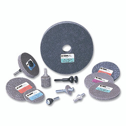 800 Series A/O Unitized Wheel, 3 in dia, Medium Pack of 10
