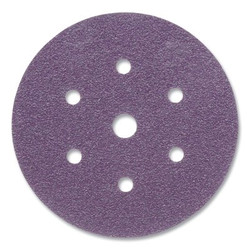 Cubitron™ II Hookit™ Clean Sanding Abrasive Disc, 737U, Precision Shaped Ceramic, 6 in dia, 40+ Grade