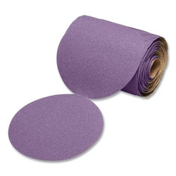 Cubitron™ II Stikit™ Film Disc Roll 775L, Precision Shaped Ceramic, 5 in dia, 120 Grit