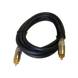 Test Products Intl RCA Audio/Video Cable,Red Identifier HPACR3