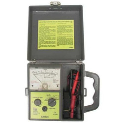 Test Products Intl Insulation Resistance Meter,Analog SAIT25