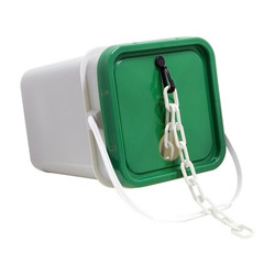 Mr. Chain White Plastic Chain Pail 2"(#8,51 mm)x 50001-P