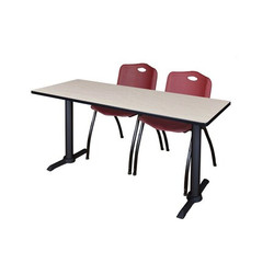Cain Cain,66"x24",Training Table,2 M Chrs MTRCT6624PL47BY
