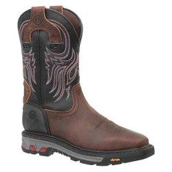 Justin Original Workboots Western Boot,EE,11,Brown,PR WK2104- 110 EE