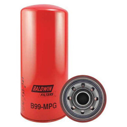 Baldwin Filters Spin-On,1-1/2" Thread ,12-3/32" L B99MPG