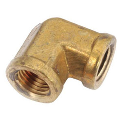 Manufacturer Varies 90 Elbow, Brass, 1/8 in Pipe Size, FNPT 706200-02