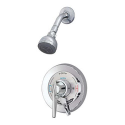Symmons Shower Head Kit,Bulb,2.0 gpm S-96-1-L-X-2.0