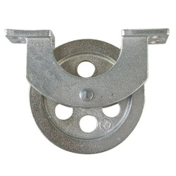 Peerless Hardware Pulley Block,Bolt-On,3/8 in Rope dia. 3-300-25-86-