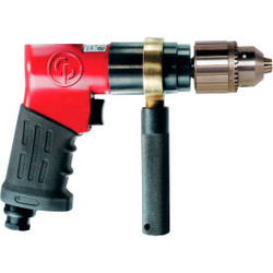 Chicago Pneumatic Reversible Pistol Grip Air Drill Jacobs Industrial 1/2"" Chuck