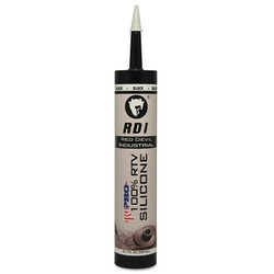100% Silicone Architectural Grade RTV Sealant, 9.8 fl oz Cartridge, Black Pack of 12