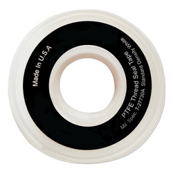 White PTFE Thread Sealant Tape, 1/4 in x 600 in L