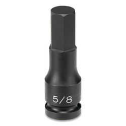 Impact Driver, 1/2 in Drive, SAE, 7/16 in Size, 2.95 in OAL, Hex