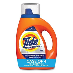 Commercial Liquid Laundry Detergent, 105 oz, Pour Bottle