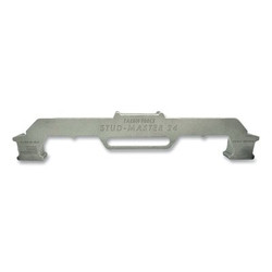 Stud Master Precision Framing Tool, 8.5 in W x 19.5 in L x 2 in H, for Wood Studs on 24 in Centers, Aluminum
