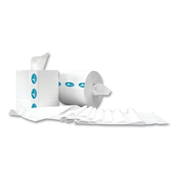Centerpull Towels, 7.6 in W x 15.0 in L Perforation, 600 ft L Roll, 2-Ply, White