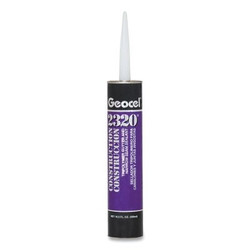 2320® and 2321 Construction Tripolymer Gutter and Narrow Seam Sealant, 10.3 oz, Alum Gray