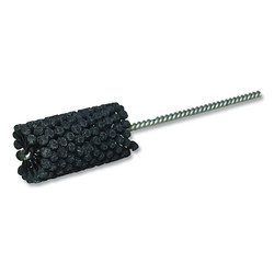 CrossFlex Bore Brush, Abrasive Globules, 1-1/8 in Dia, 7.875 in L, 0.213 in Stem Dia, 180 Grit